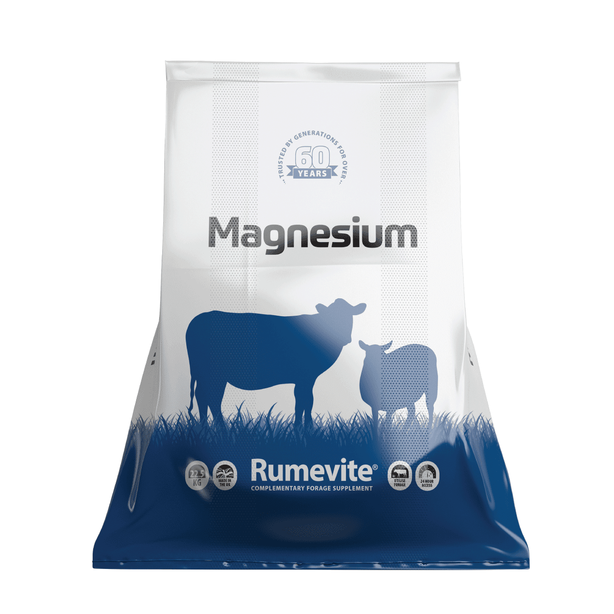 Rumevite Magnesium 22.5kg Block for Grass Staggers Prevention in Cattle and Sheep