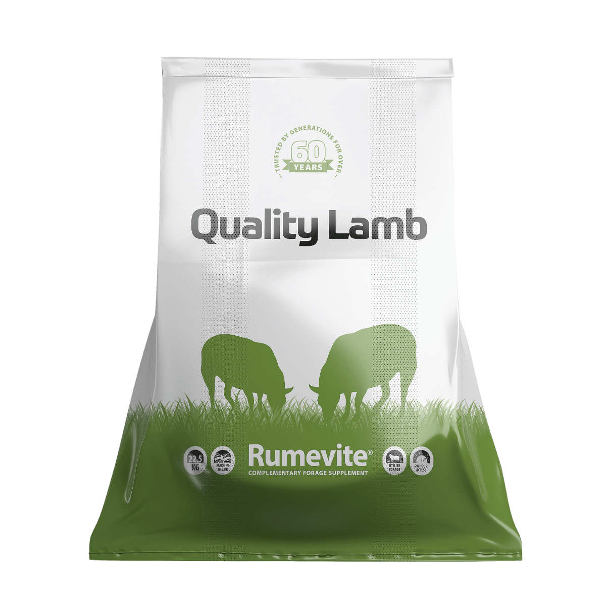 Rumevite Quality Lamb 14 inch New Shape 22.5kg Finishing Block