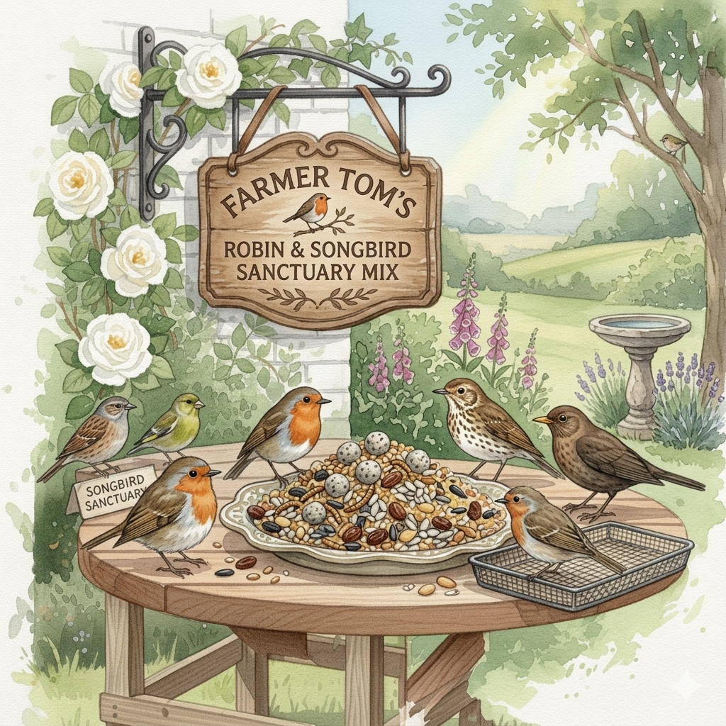 Farmer Tom’s Robin & Songbird Sanctuary Mix