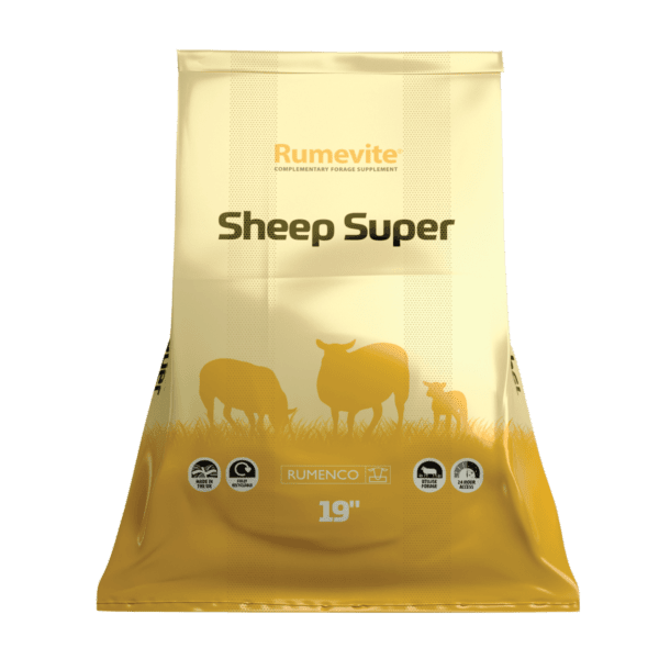 Rumevite Sheep Super 22.5kg Extra High Energy Feed Block with Fish Oil