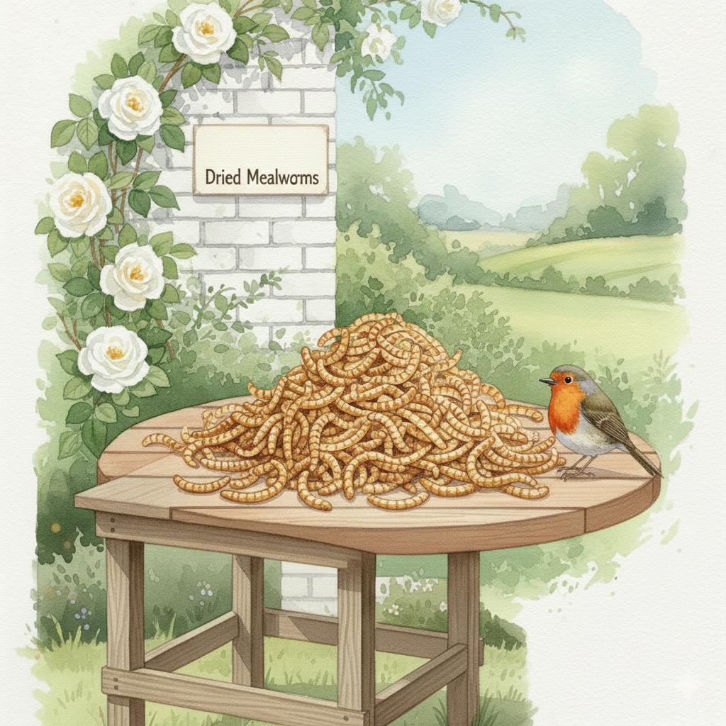 Farmer Tom's Premier Dried Mealworms